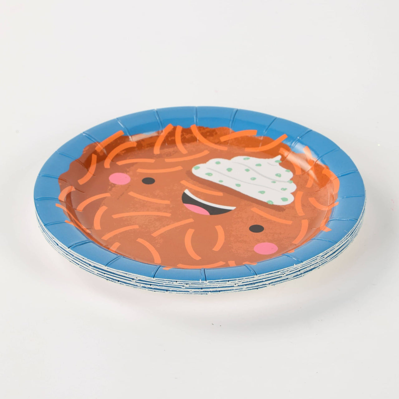 Latke Single Side Plates - Set of 8