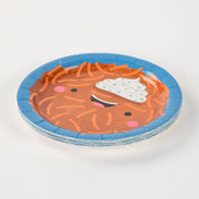 Latke Single Side Plates - Set of 8