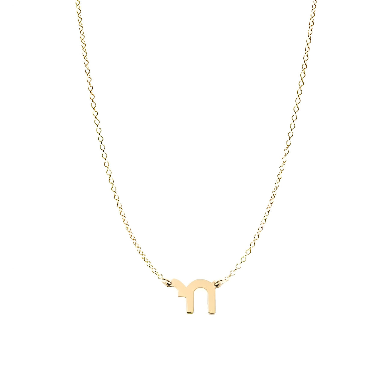 Miriam Merenfeld Jewelry - Tessa Mini Chai Charm Necklace - (Sterling Silver or Gold-Plated) - ModernTribe