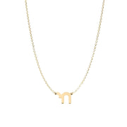 Miriam Merenfeld Jewelry - Tessa Mini Chai Charm Necklace - (Sterling Silver or Gold-Plated) - ModernTribe