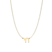 Miriam Merenfeld Jewelry Necklaces Gold-Plated / 15" Tessa Mini Chai Charm Necklace - (Sterling Silver or Gold-Plated)