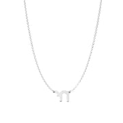 Miriam Merenfeld Jewelry Necklaces Sterling Silver / 15" Tessa Mini Chai Charm Necklace - (Sterling Silver or Gold-Plated)