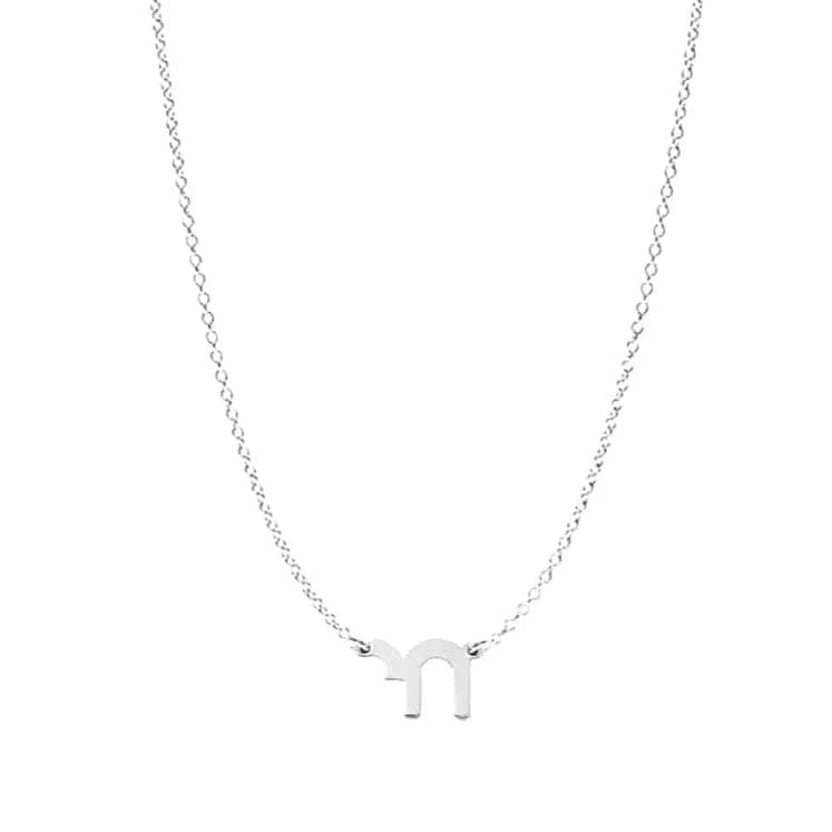 Miriam Merenfeld Jewelry Necklaces Mini Chai Charm Necklace - Sterling Silver - 15" Chain