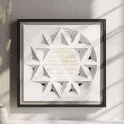 Tchotchke Judaica - Paper Star Ketubah by Tchotchke Judaica - ModernTribe