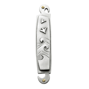 Emily Rosenfeld Mezuzahs Wave Mezuzah by Emily Rosenfeld