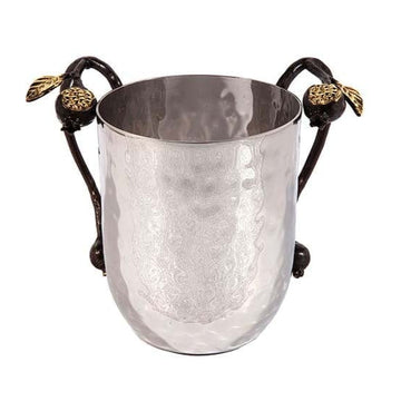 Yair Emanuel Handwash Cup Pomegranates Netilat Yadayim Cup by Yair Emanuel