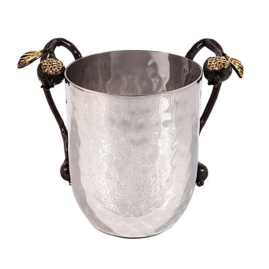 Pomegranates Netilat Yadayim Cup by Yair Emanuel