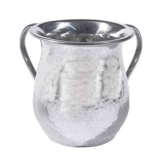 Yair Emanuel Washing Cups Hammered Netilat Yadayim Cup by Yair Emanuel