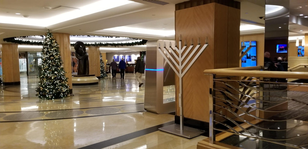 Menorah.net - Indoor/Outdoor Smart LED Menorah - 6' - ModernTribe