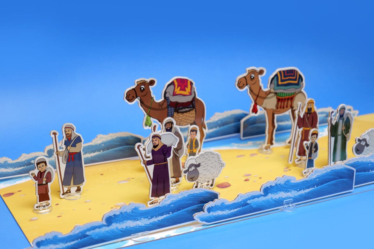 Alef To Tav - Passover Story Table Activity Board - ModernTribe