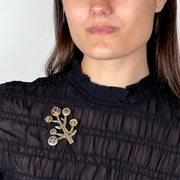 Michal Golan Mezuzahs Tree of Life Pin by Michal Golan