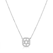 Alef Bet Necklaces Curvy Star of David Necklace - Gold, White Gold or Rose Gold (Copy)