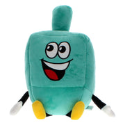 Cazenove Toys Plush Teal Dreidel Toy