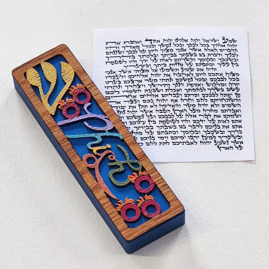 Phish Red Blazin' Donuts Mezuzah by Glenn Grubard