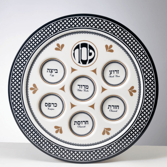 Value Melamine Seder Plate - Case of 24