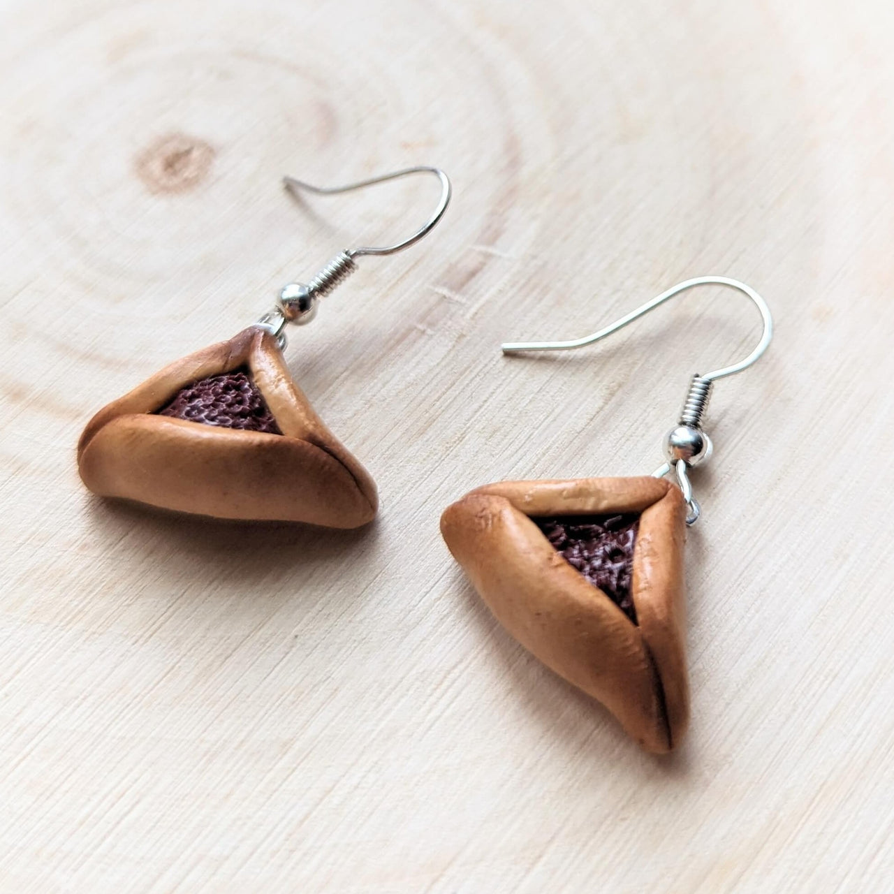 Edie's Art Shop - Hamantaschen Drop Earrings - ModernTribe