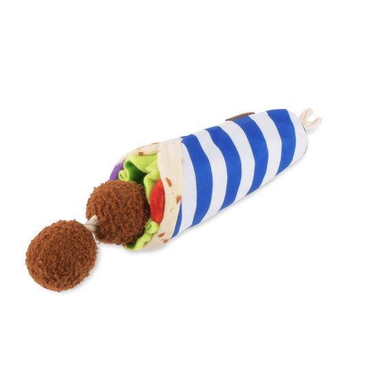 Fur-lafel Wrap Dog Toy