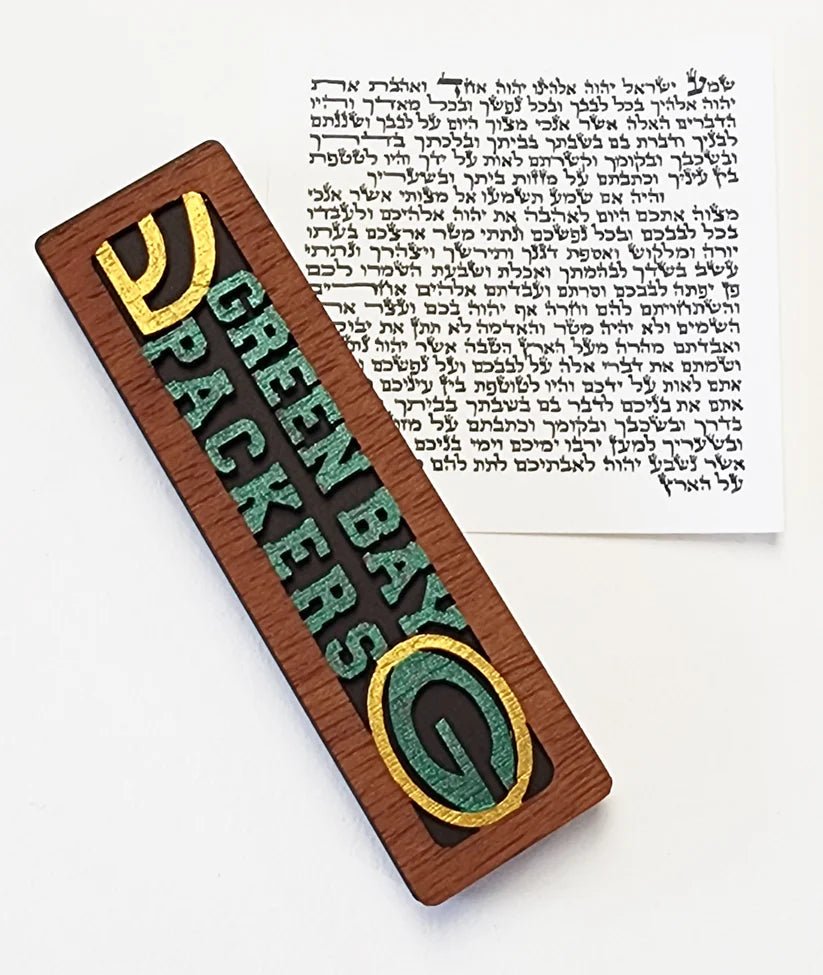 Glenn Grubard Designs - Sports Mezuzah Case by Glenn Grubard - (Choice of Team) - ModernTribe