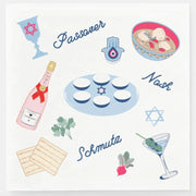 The Nosh Table Napkins Passover Disposable Dinner Napkins - Set of 20