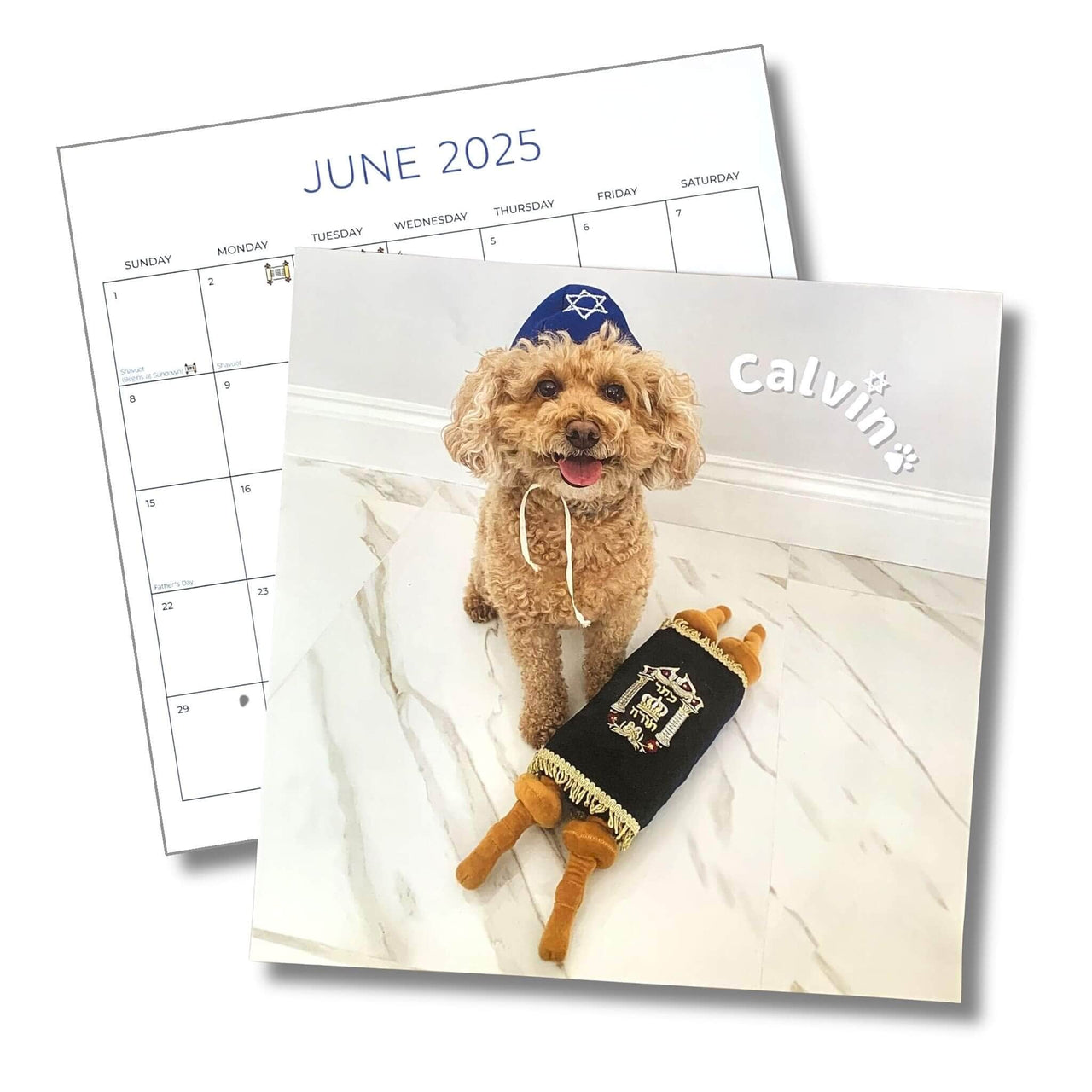 Mazel Pups - Pawsitively Jewish 2025 Calendar - ModernTribe