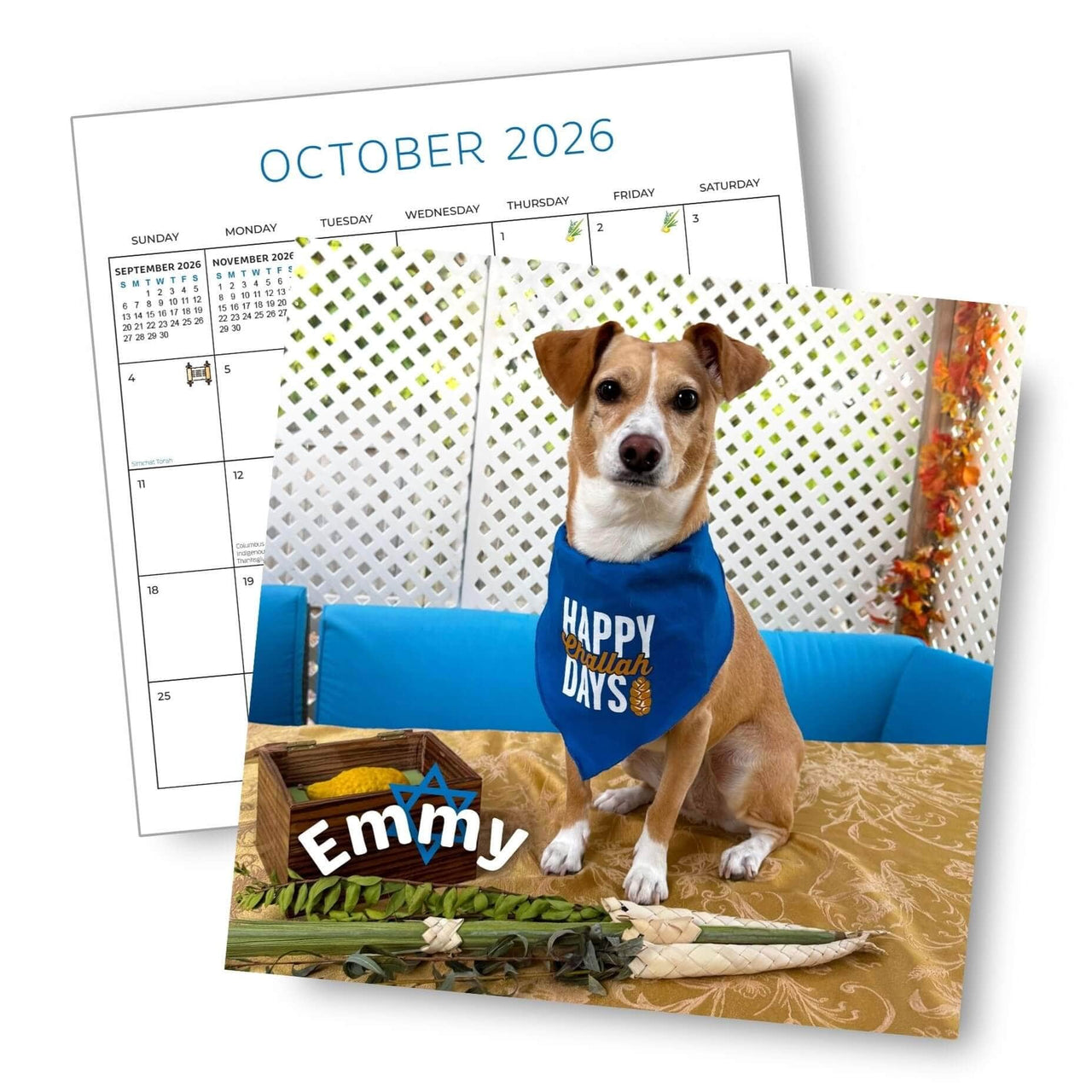 Mazel Pups Calendars Pawsitively Jewish 2026 Calendar