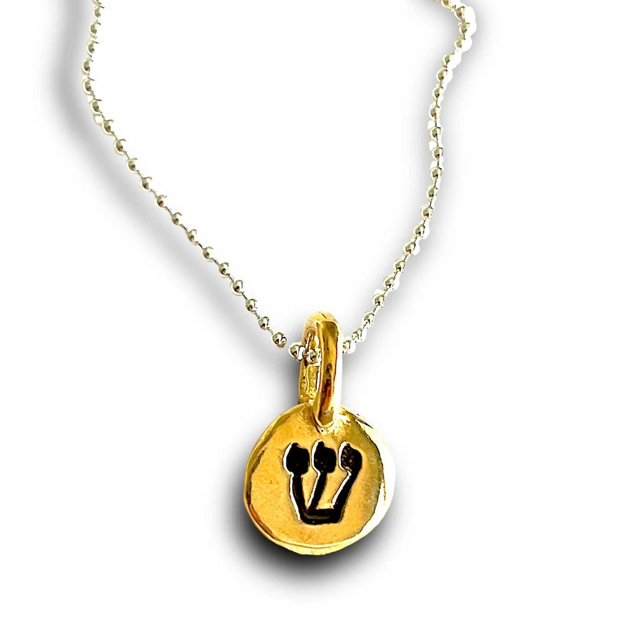 Marla Studio Necklaces Bronze / 16" Shin Elevation Kabbalah Necklace by Marla Studio - Sterling Silver or Bronze