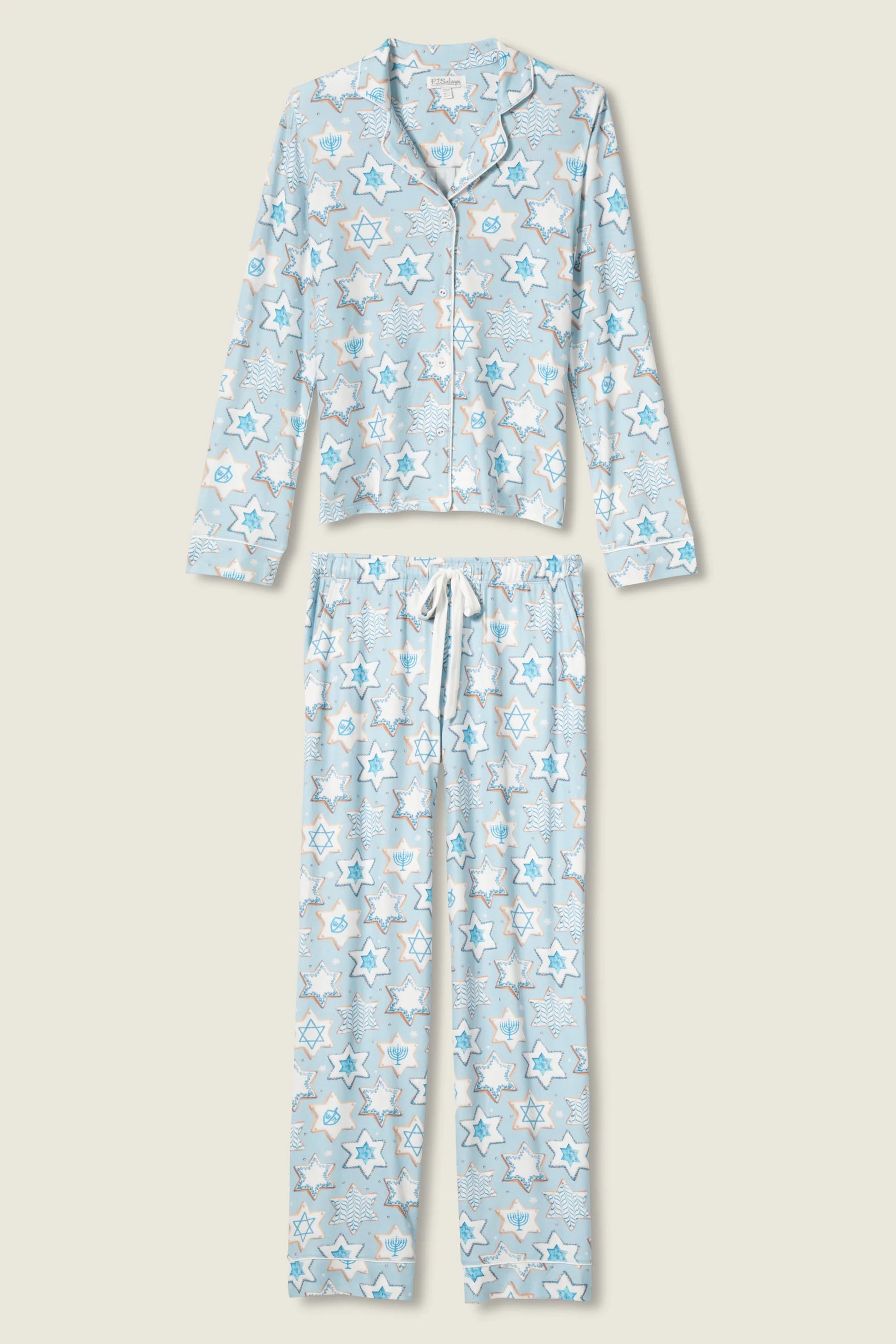 PJ Salvage - You Had Me At Shalom Cookie Print PJ Set - (Sizes XS - XL) - ModernTribe