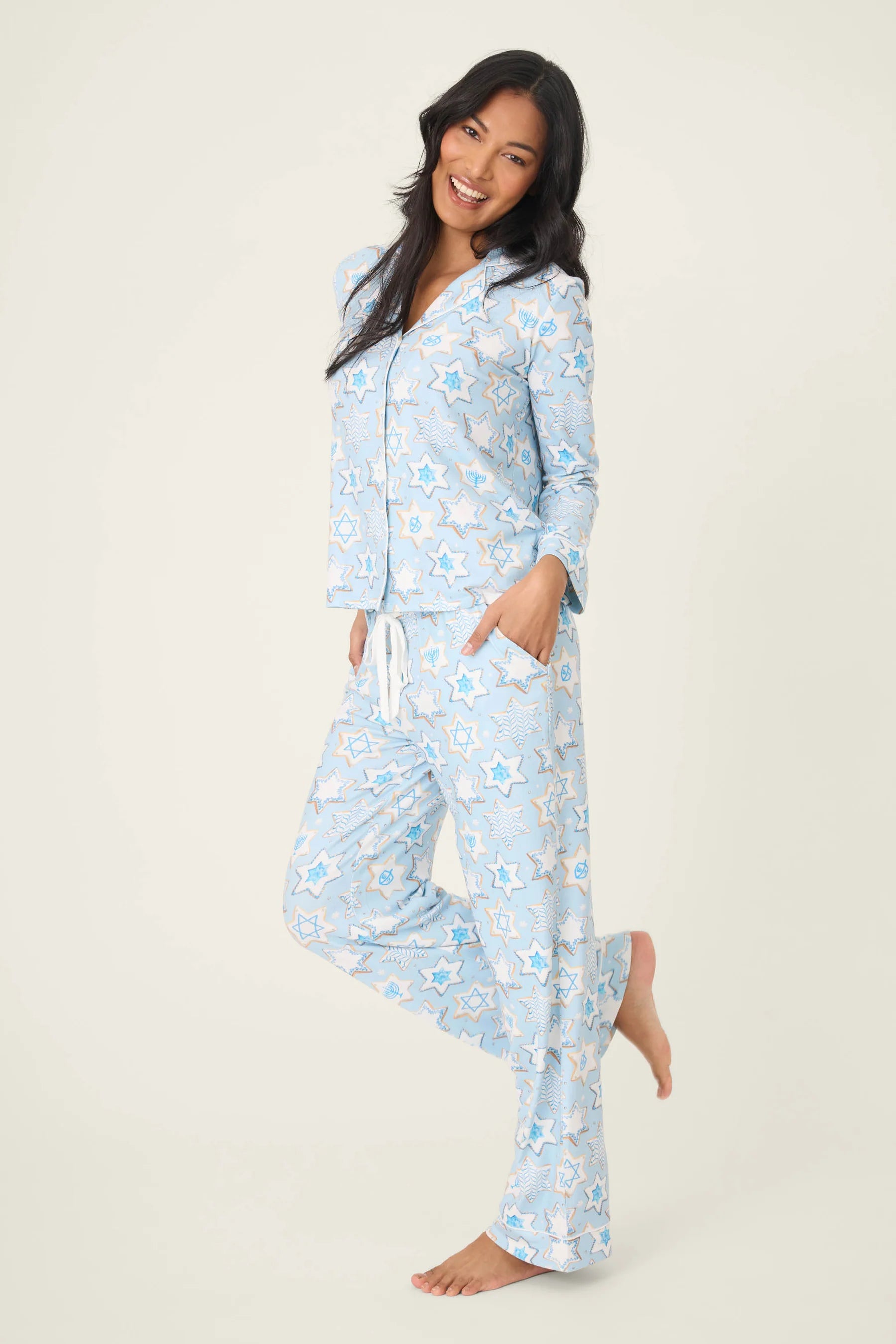PJ Salvage - You Had Me At Shalom Cookie Print PJ Set - (Sizes XS - XL) - ModernTribe