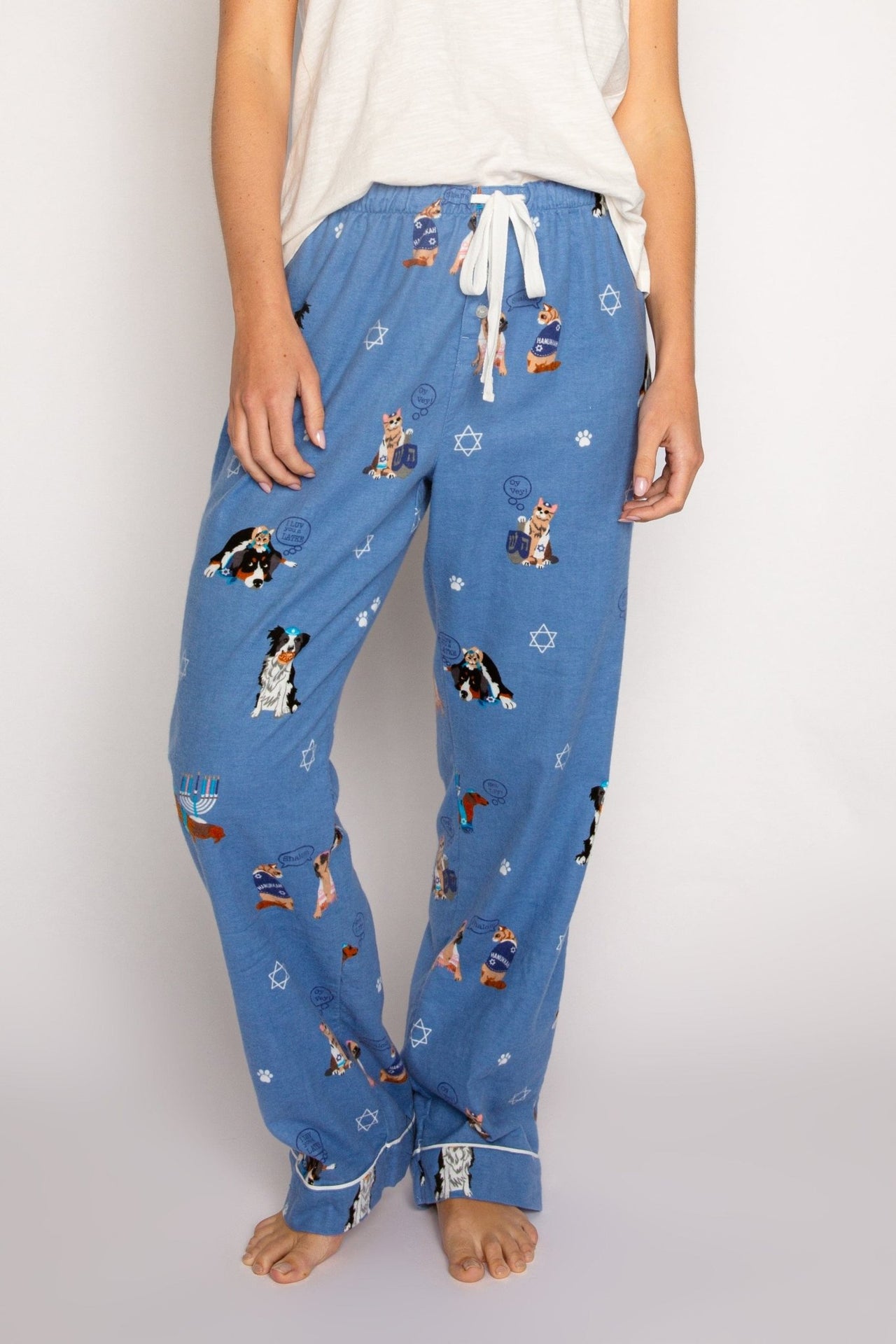 PJ Salvage - Love You A Latke Pajamas Pants by P.J. Salvage - (Sizes XS - XL) - ModernTribe