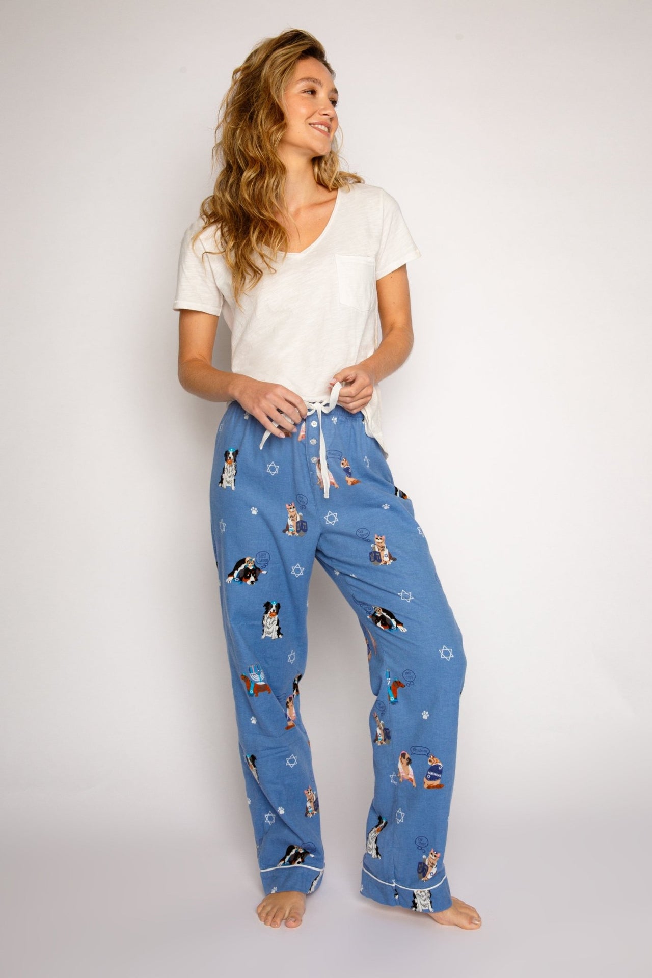 PJ Salvage - Love You A Latke Pajamas Pants by P.J. Salvage - (Sizes XS - XL) - ModernTribe