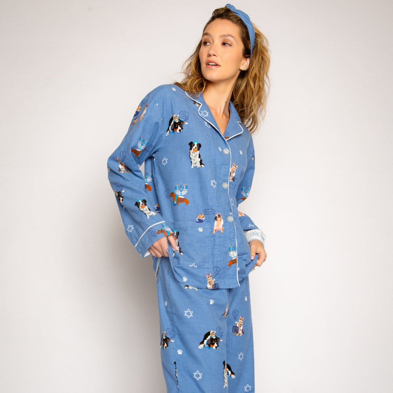 PJ Salvage - Love You a Latke Pajamas Set by P.J. Salvage - (Sizes XS - XL) - ModernTribe