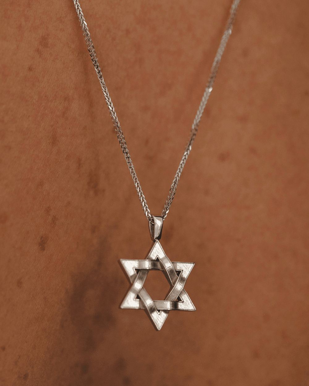 HOTCROWN - Eliahu Star of David Necklace - 14k Yellow, Rose or White Gold - ModernTribe