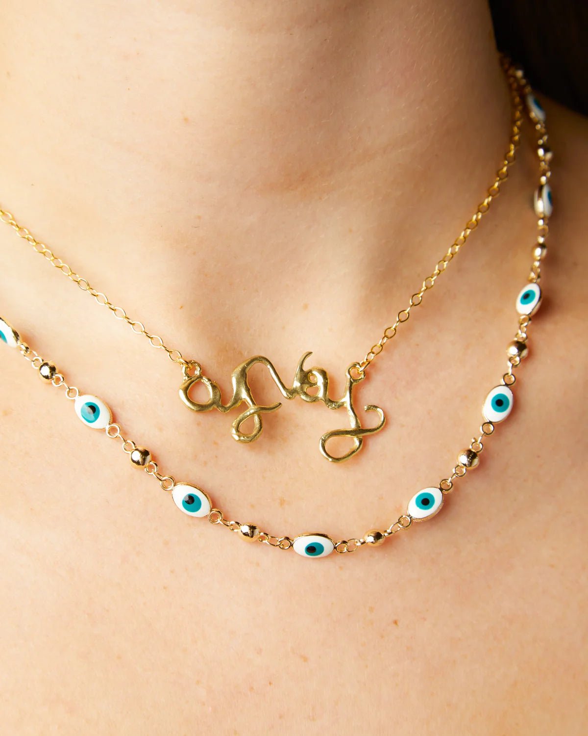 Susan Alexandra - Oy Vey Necklace by Susan Alexandra - Bronze - ModernTribe
