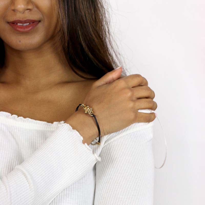 Michal Golan - Multi Gold Hamsa Bracelet by Michal Golan - ModernTribe