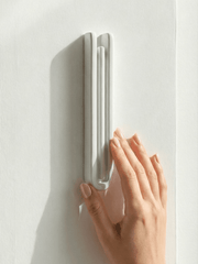 Yahalomis - Shin of Shaddai Ceramic Mezuzah - White - ModernTribe