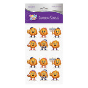 Cazenove Crafts Latke-Scented Scratch and Sniff Hanukkah Stickers - 2 Sheets