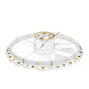 Feldart Napkins Golden Branch Simanim Tray