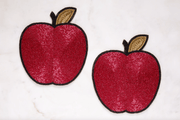 Adara Rituals Placemats Peri Apple Beaded Petite Placemats - Set of Two