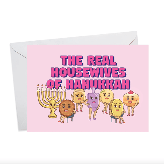 Real Housewives Of Hanukkah Cards - Box of 4