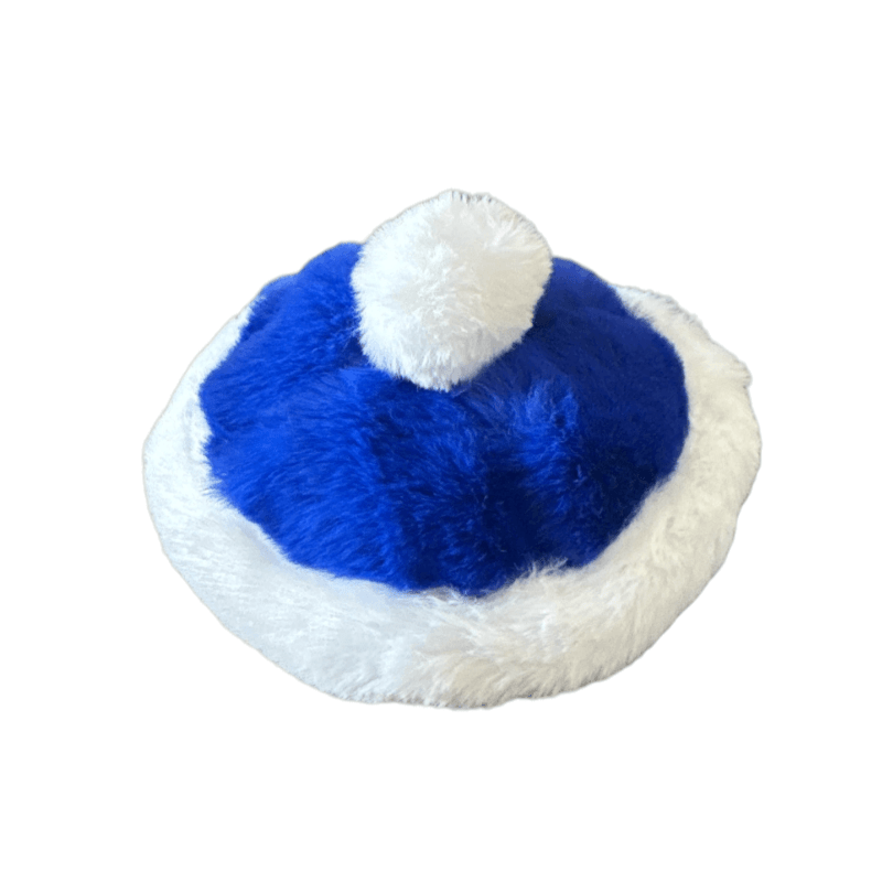 Yamaclaus - Yamaclaus: Chrismukkah Santa Claus Hat and Yarmulke Mashup - Red or Blue - ModernTribe