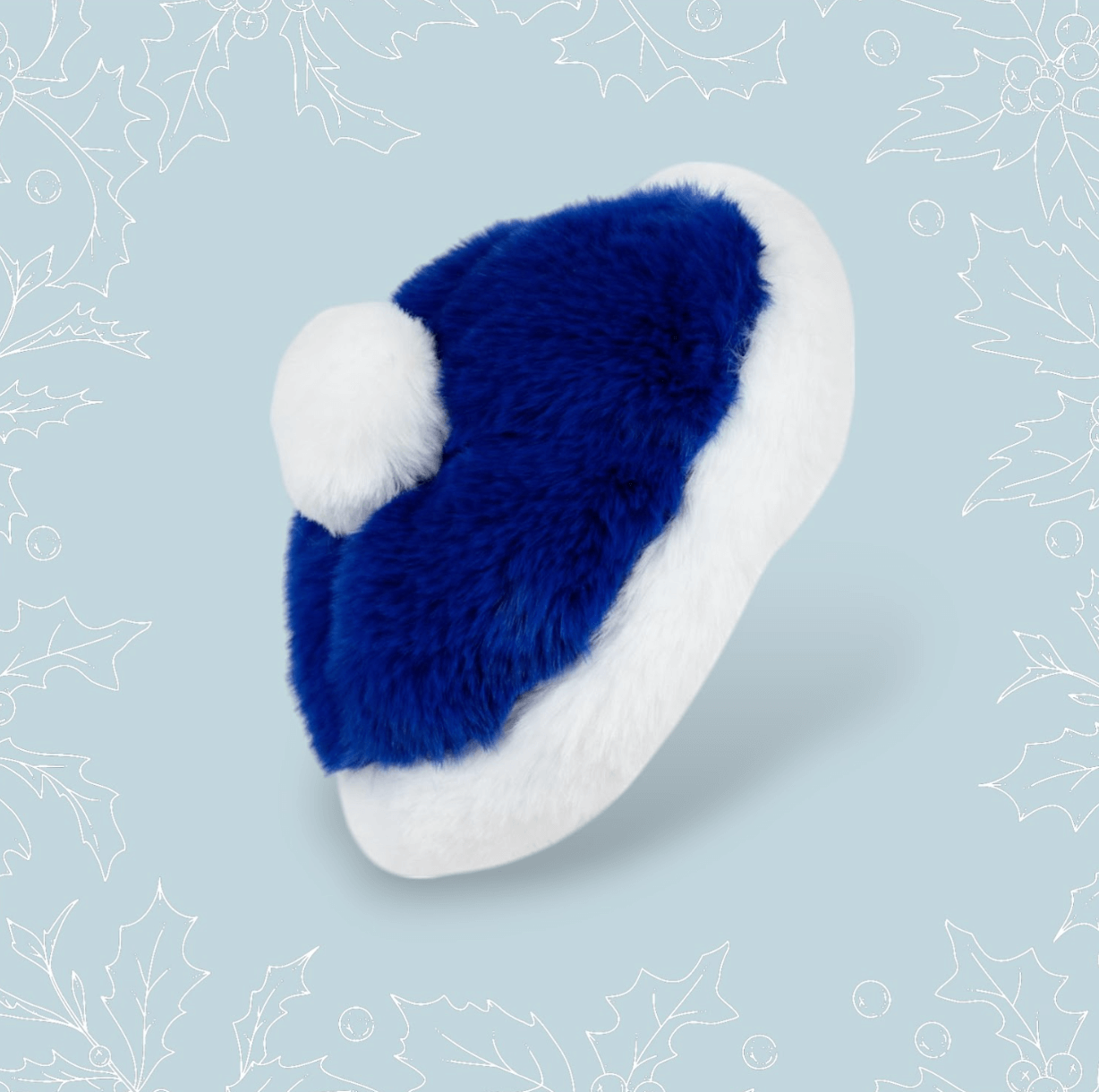 Yamaclaus - Yamaclaus: Chrismukkah Santa Claus Hat and Yarmulke Mashup - Red or Blue - ModernTribe