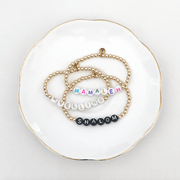 Modern Bayit Bracelets Mamaleh Beaded Bracelet - (Choice of Colors)