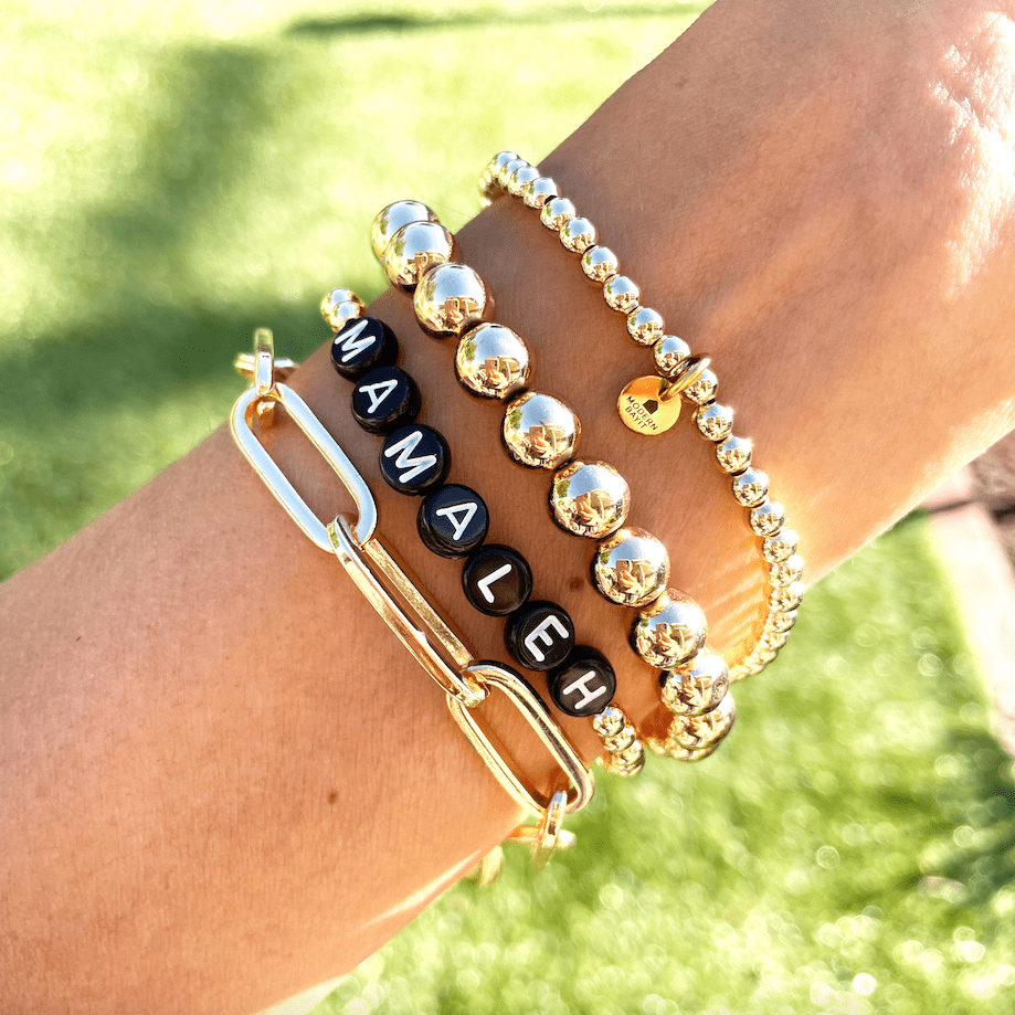 Modern Bayit - Mamaleh Beaded Bracelet - (Choice of Colors) - ModernTribe
