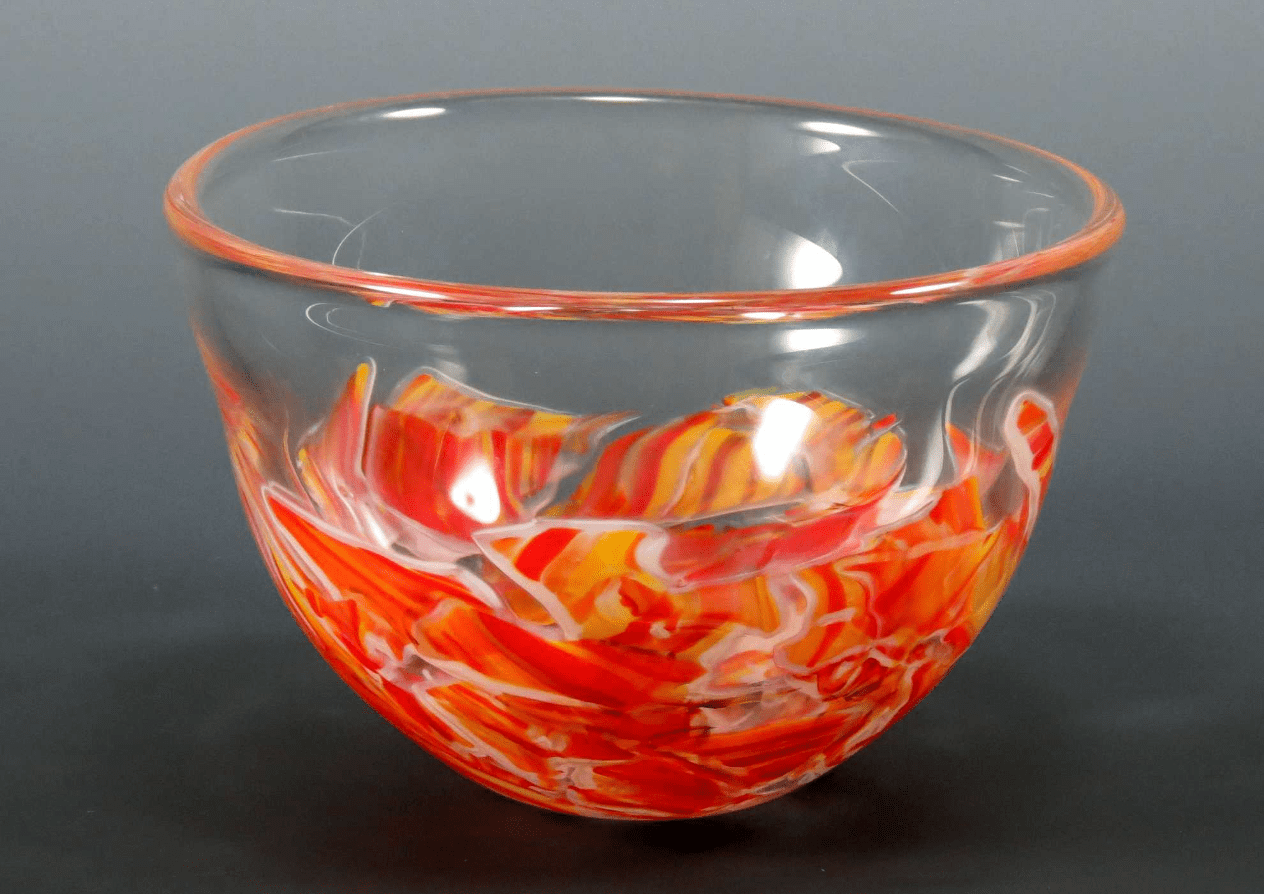 Rosetree Glass Studio Smash Glasses Glass Smash Glass Bowl by Rosetree Glass Studio