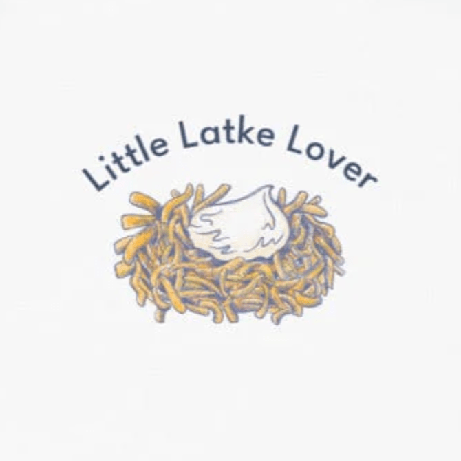 ModernTribe Apparel Onesies Little Latke Lover Baby Onesie