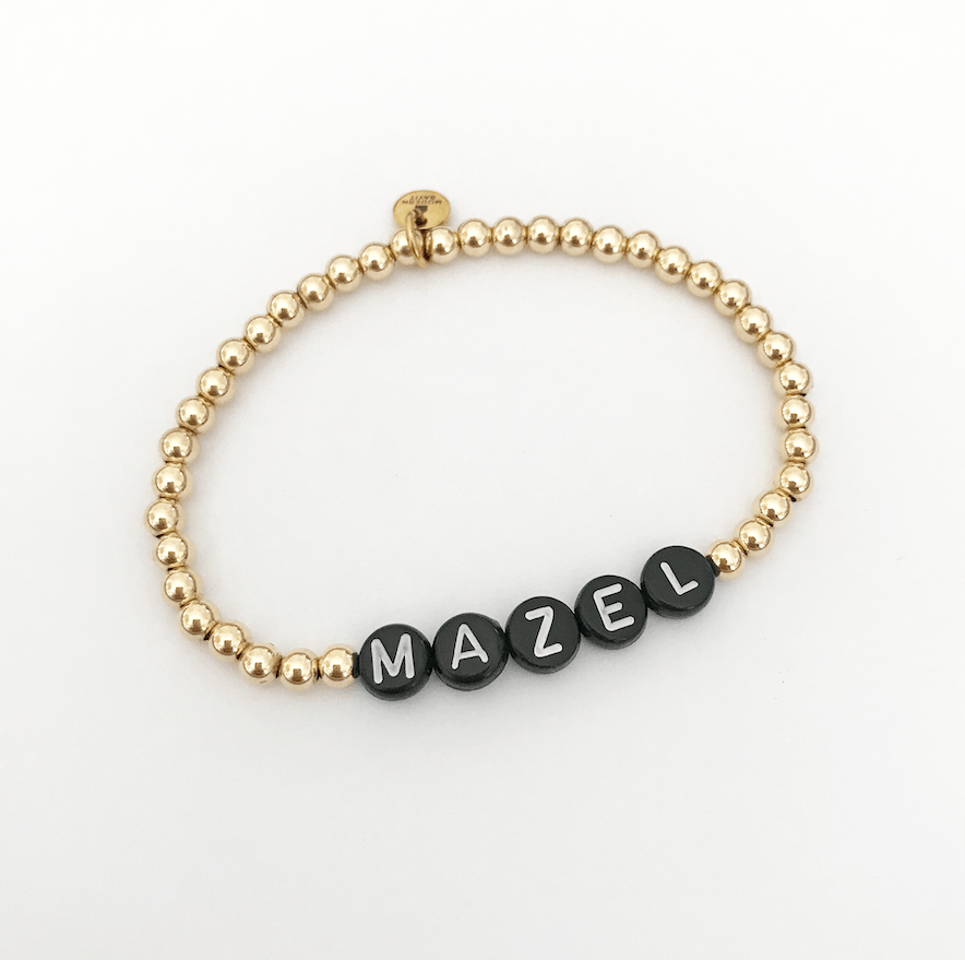Modern Bayit - Mazel Beaded Bracelet - (Choice of Colors) - ModernTribe