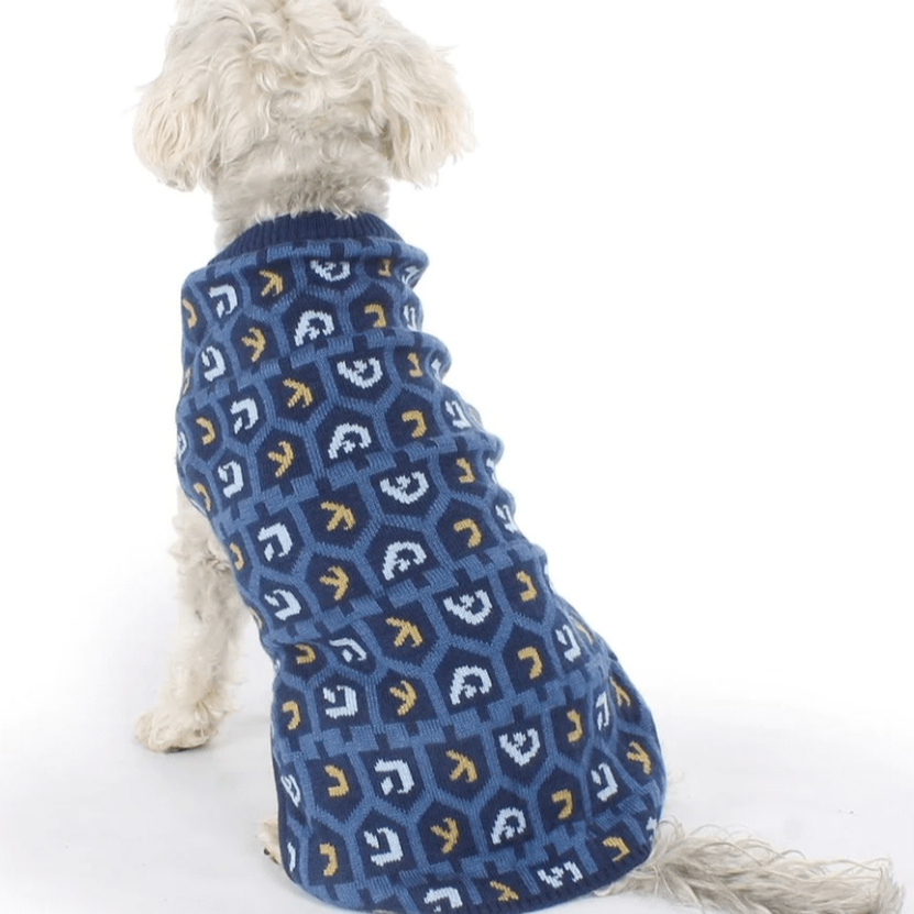 Winthrop Clothing Co. Pet Toys Hanukkah Dog Sweater