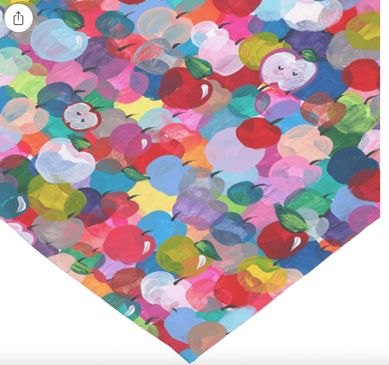 Arielle Zorger Designs Tablecloths Rosh Hashanah Rainbow Apples Table Runner