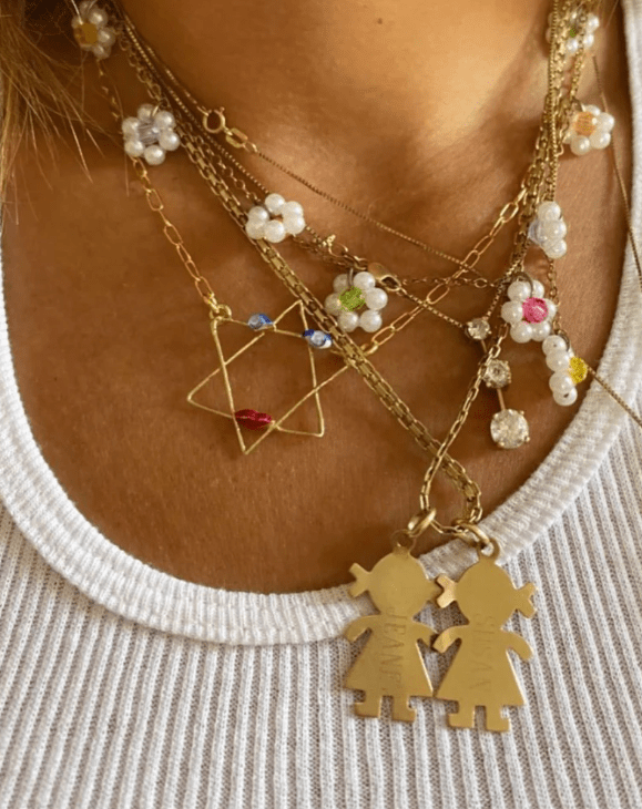 Susan Alexandra - Star of Susan Necklace by Susan Alexandra - Bronze - ModernTribe