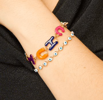Big Mouth Bead Shop Bracelets Chutzpah Bracelet by Susan Alexandra - Rainbow